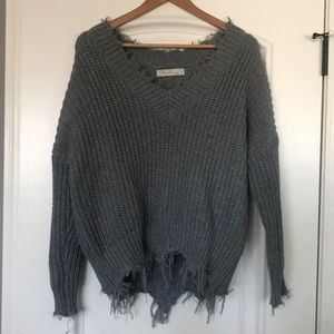 Bexley fringed cozy sweater